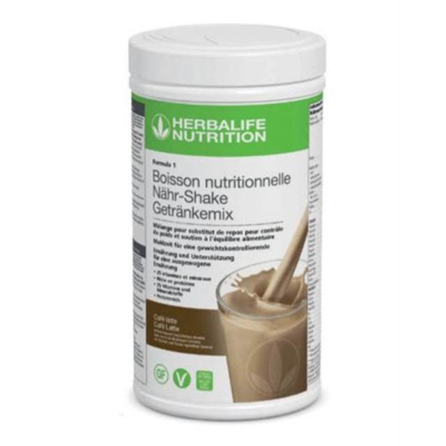 Formula 1 Café Latte Vegane Zutaten