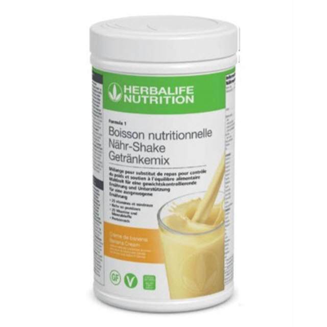 Formula 1 Banana Cream Vegane Zutaten