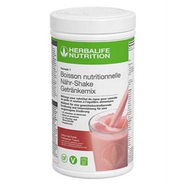 Formula 1 Erdbeer Traum Vegane Zutaten