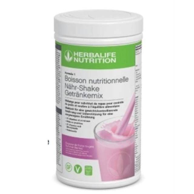 Formula 1 Summer Berries Vegane Zutaten